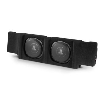 JL Audio Stealthbox Enclosed Subwoofer for Chevrolet Silverado, GMC Sierra Crew Cab Trucks and Crew Cab ???Classic??? Trucks (SB-GM-SLVCRW/10TW3)